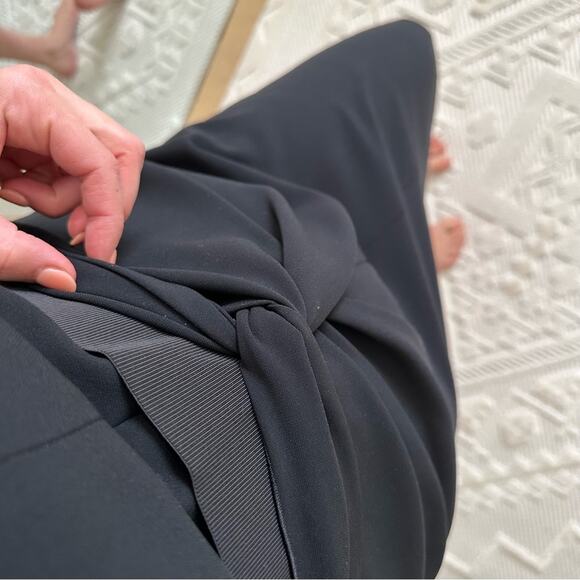 MaxMara Studio Twist Front Knee-Length Dress - Picture 6 of 7